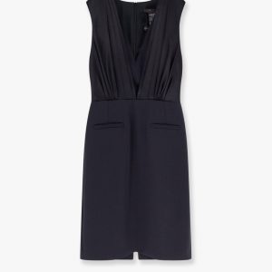 Vittor midi dress with silk insert