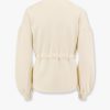 Tiberio virgin wool cardigan with rope at waist — изображение 5