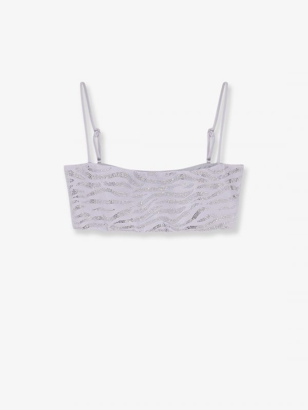 Athena bikini top with rhinestones
