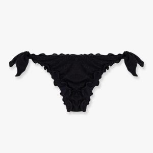 Moon bikini slip with lurex effect