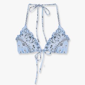 Sagittarius Bikini Top with multicolor print