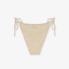 Virgo Shiny Bikini Slip with Logo detail — изображение 2