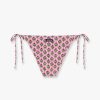 Virgo bikini slip with radical flowers print — изображение 2