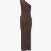 Viscose blend dress with all-over sequins — изображение 2