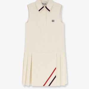 Virgin wool and mohair short dress