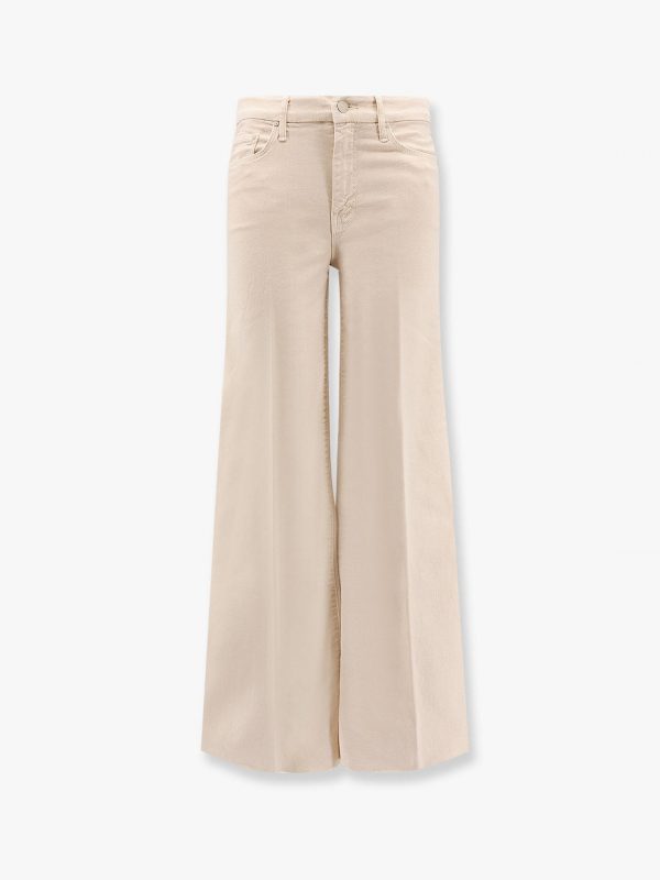 The roller fray stretch cotton trouser