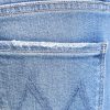 Stretch cotton jeans with flared bottom — изображение 3