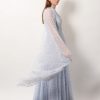 One-shoulder long dress with sequins — изображение 2
