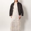 Tulle long dress with all-over sequins — изображение 2