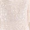 Tulle long dress with all-over sequins — изображение 5