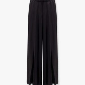 Wide leg viscose trouser