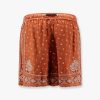 Viscose shorts with bandana print — изображение 2