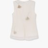 Silk top with jewel details — изображение 5
