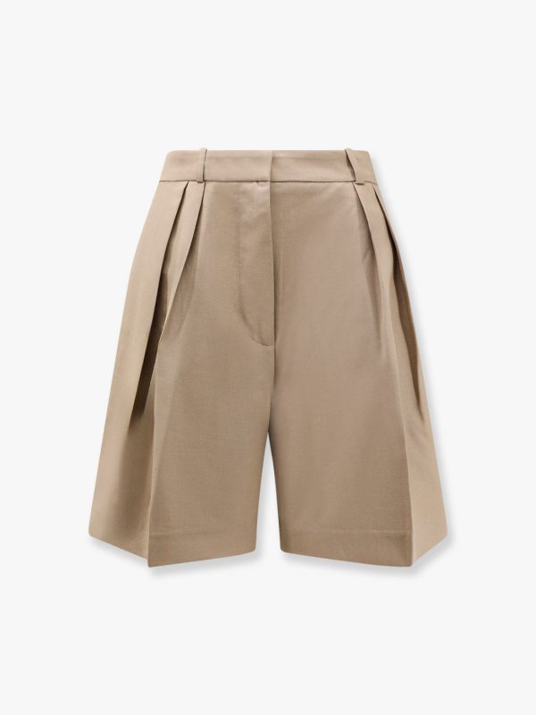 Virgin wool shorts