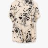 Viscose top with all-over print — изображение 2