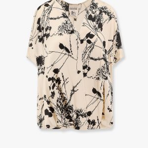 Viscose top with all-over print