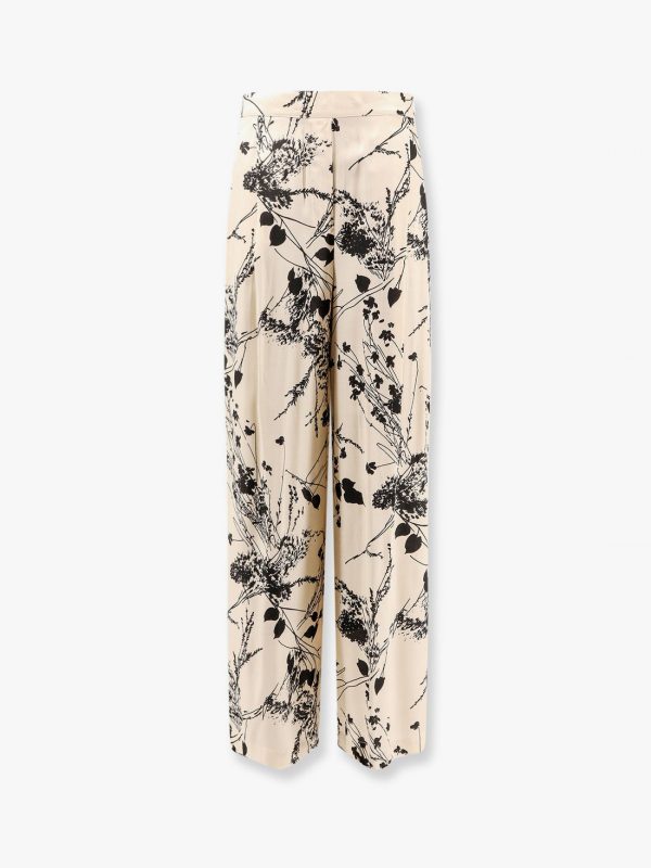 Viscose trouser with all-over print