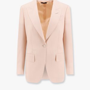 Wool blazer with silk lining