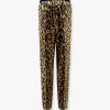 Stretch silk trouser with animalier print — изображение 2