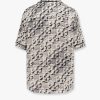 Silk shirt with pixelated logo print — изображение 2