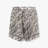 Silk shorts with pixelated logo print — изображение 2