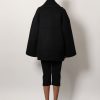 Wool blend coat with embroidery and scarf — изображение 8