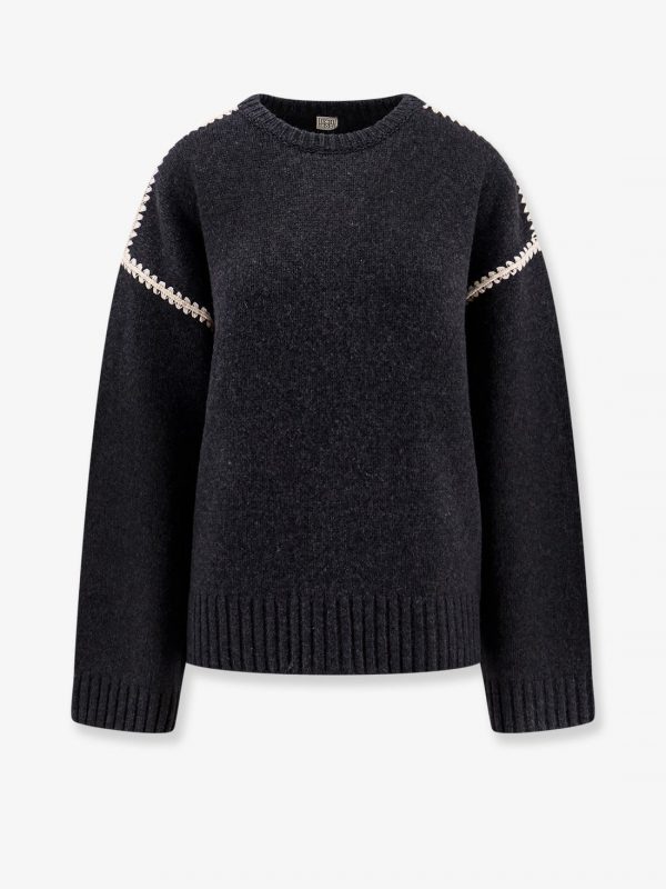 Wool and cashmere sweater