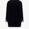Wool blend coat with lateral slits — изображение 5
