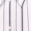 Organic cotton shirt with striped motif — изображение 5
