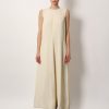 Woven stripe viscose and linen dress — изображение 2