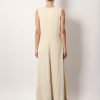 Woven stripe viscose and linen dress — изображение 3