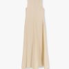 Woven stripe viscose and linen dress — изображение 4
