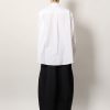 Striped organic cotton shirt with monogram embroidered logo — изображение 3