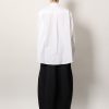 Striped organic cotton shirt with monogram embroidered logo — изображение 5