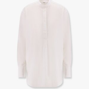 Stand Collar organic cotton shirt