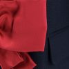 Viscose blazer with bow in double duchesse — изображение 5