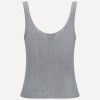 Top in maglia metallizzata — изображение 2