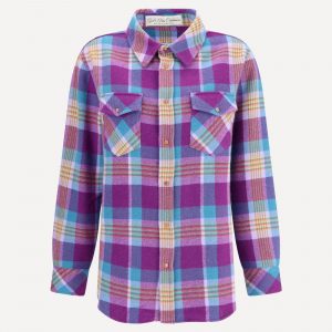 Camicia a quadri in cashmere