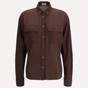 Camicia con monili brillanti