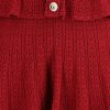 Abito corto in maglia pointelle — изображение 3