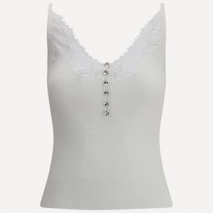 Top con pizzo