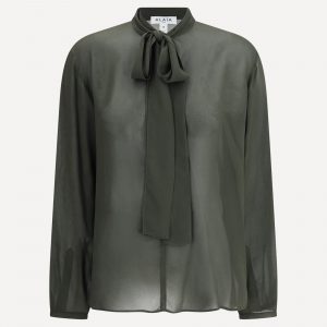 Blusa scollo lavallière