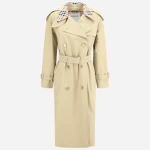 Trench Castleford con colletto Archivio Check