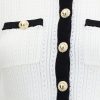 Abito lungo in maglia pointelle — изображение 3