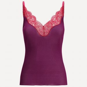 Top con pizzo