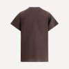 Top in seta a maniche corte — изображение 2