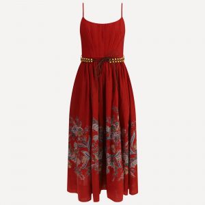 Abito midi Rhiannon