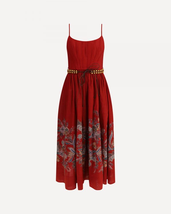 Abito midi Rhiannon