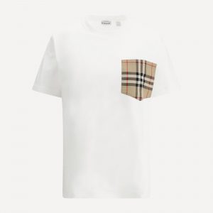 T-Shirt con taschino Archivio Check