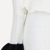 Abito lungo in maglia pointelle — изображение 4
